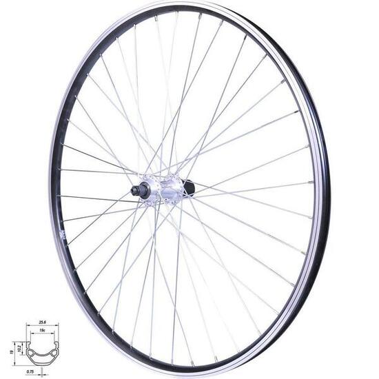 ROUE 275" VTT AVANT JANTE ALU DOUBLE PAROI MACH1