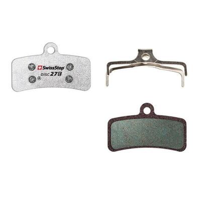 Pastiglie SwissStop 27 E per Shimano Saint Zee XT M8020 - organiche grigie