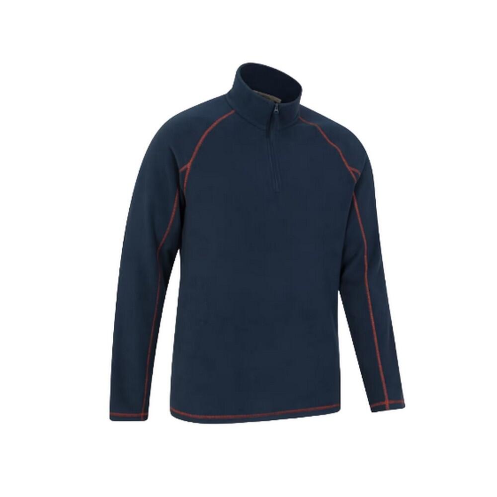 Mountain Warehouse Mens Ashbourne II Half Zip Fleece Top