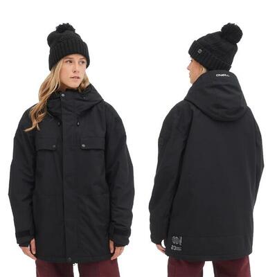 Tuta da sci O’Neill donna nera con isolamento termico
