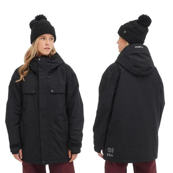 Tuta da sci O’Neill donna nera con isolamento termico
