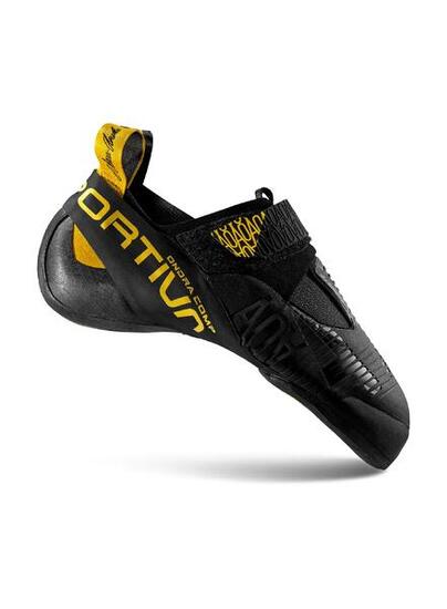 Scarpone arrampicata La Sportiva Ondra Comp Nero/Giallo Grip2