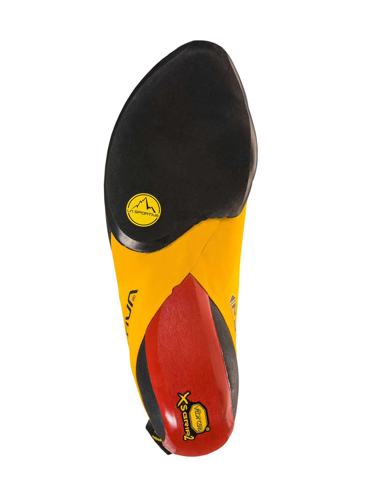La Sportiva Genius Kletterschuh 39,5 EU, asymmetrisch, haftende Gummi-Sohle 2/5