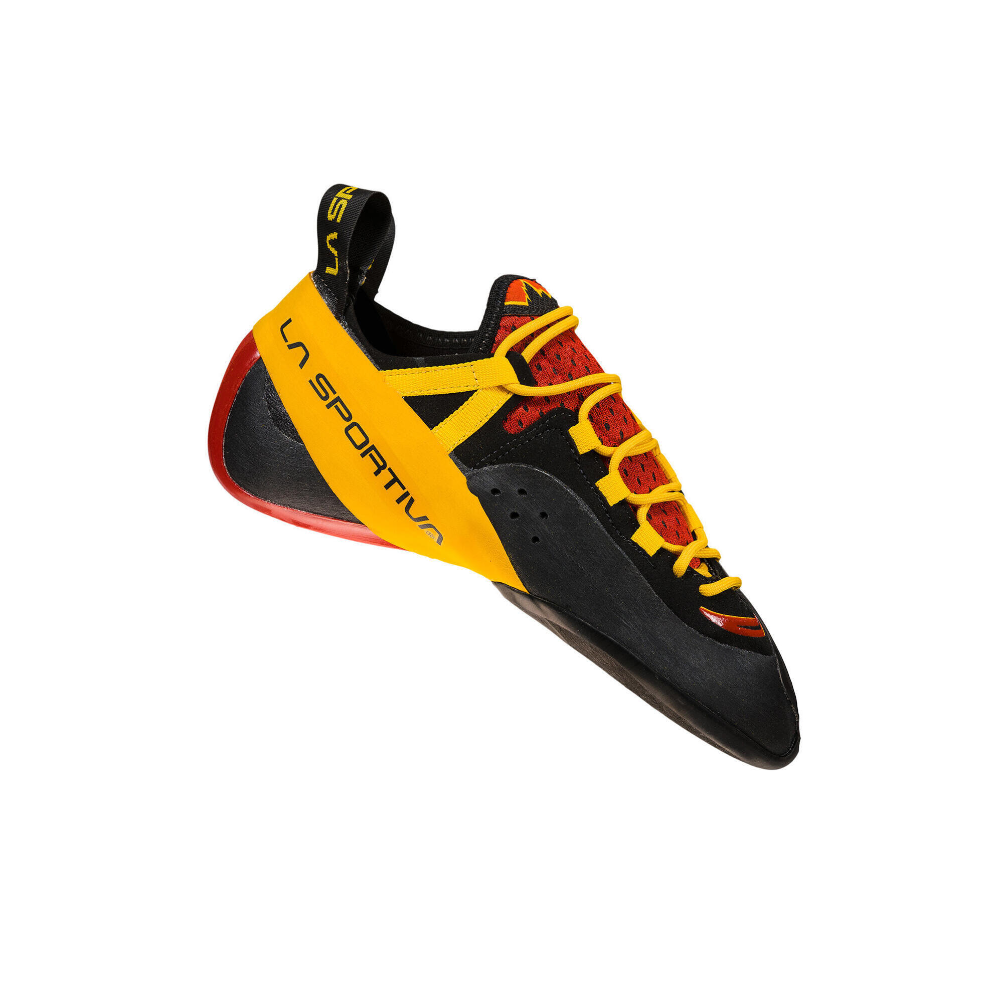 La Sportiva - Chausson D'Escalade La Sportiva Genius Cuir Suédé Vibram Xs Grip2 No-edge P3 - Chausson D'Escalade - Rouge - Decathlon
