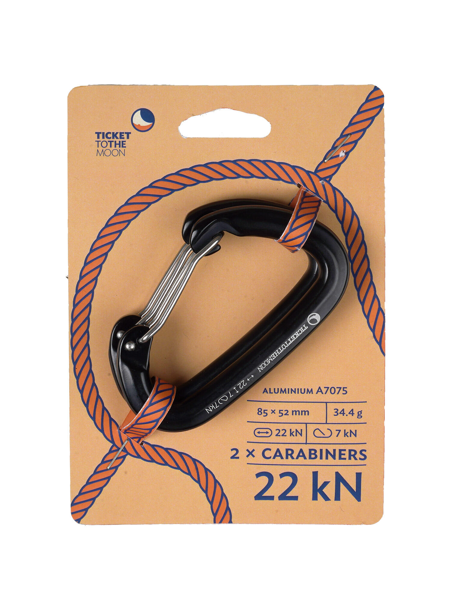 Carabiner | Set of 2 | Hammock Carabiner 4/7