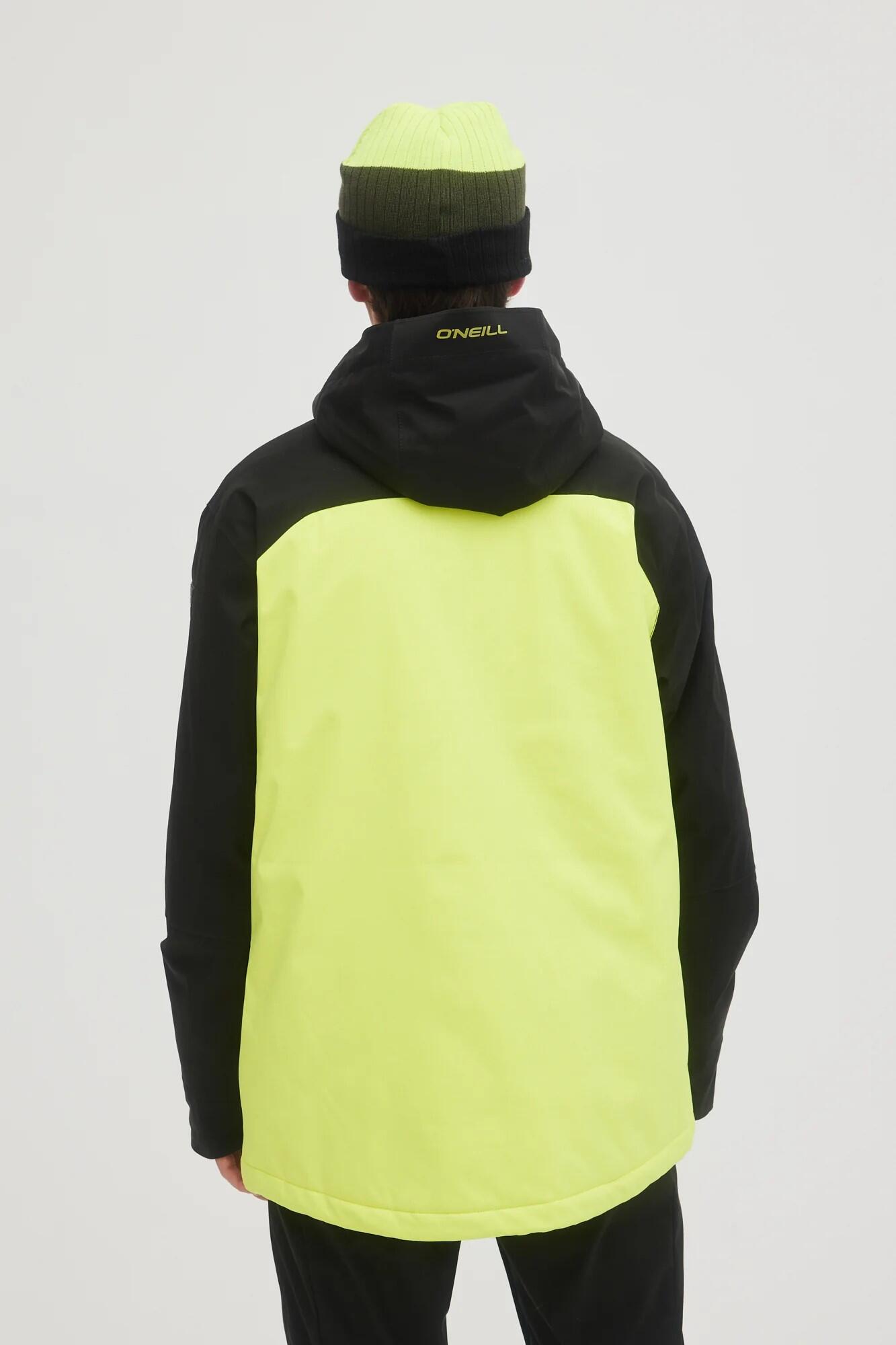 Combinaison de ski O'Neill Total Disorder jaune et noir, taille M 7/7