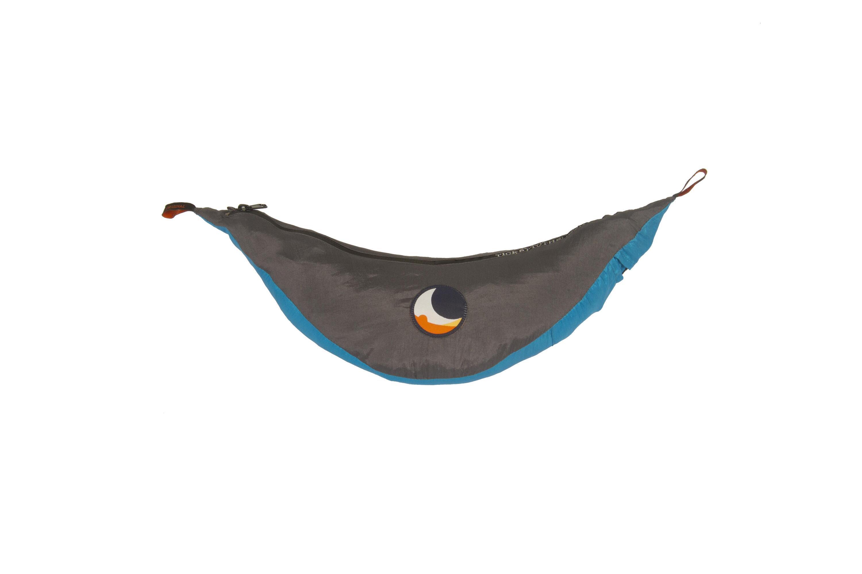 Originele Hangmat Aqua/Donkergrijs 4/4
