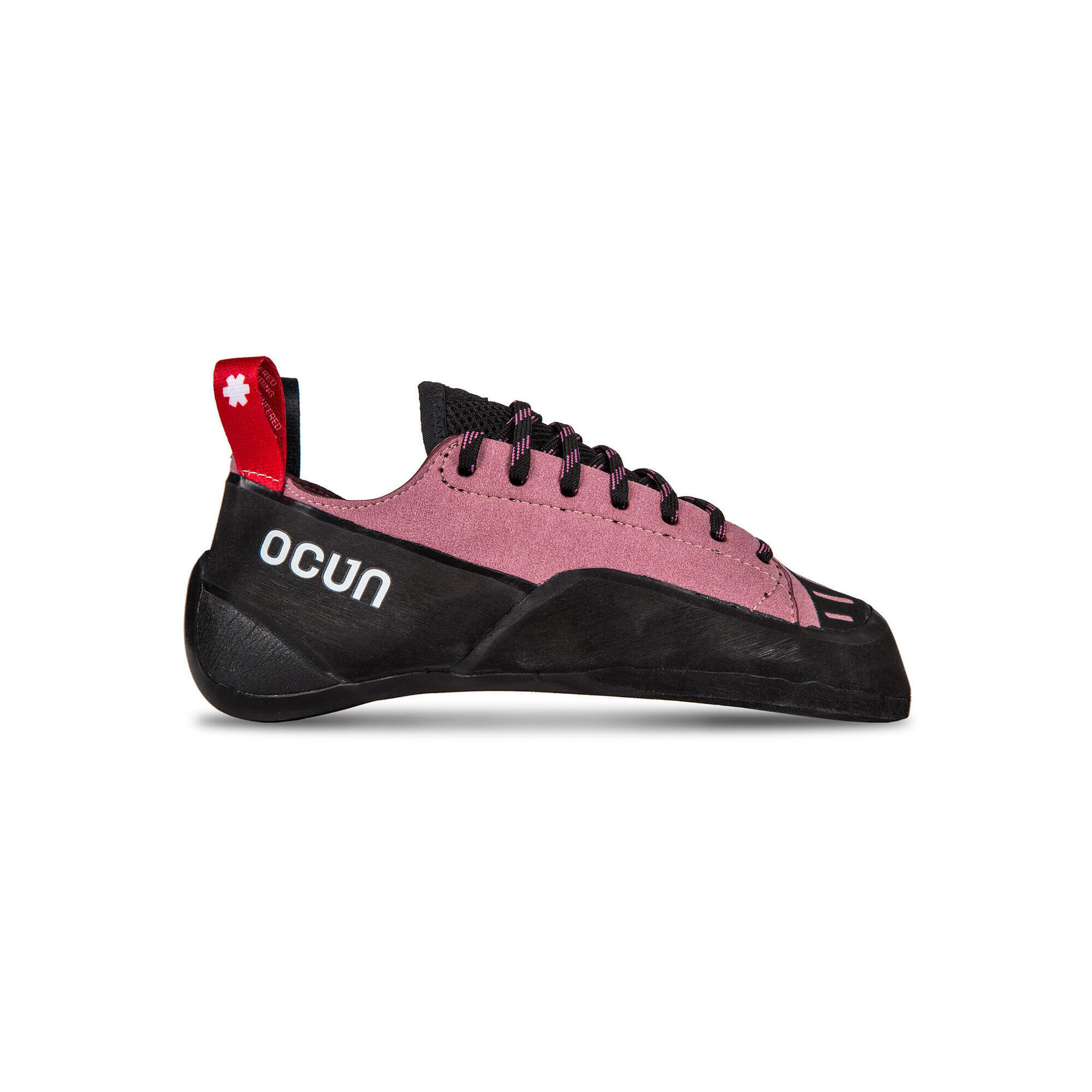 Ocun - Chaussure D’escalade Ocun Strike Lu Rose Cat Rubber 1.1–4–4,5 Mm Polyester - Chausson D'Escalade - Rose - 44 - Decathlon