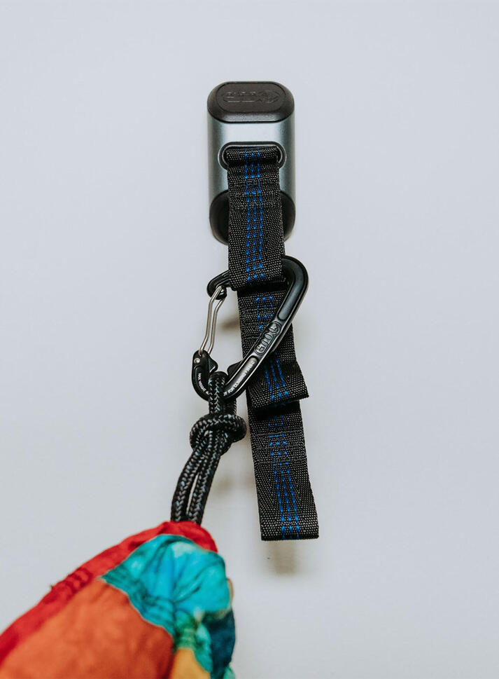 Zawieszenie do hamaka ENO Deluxe Hammock Hanging Kit - charcoal