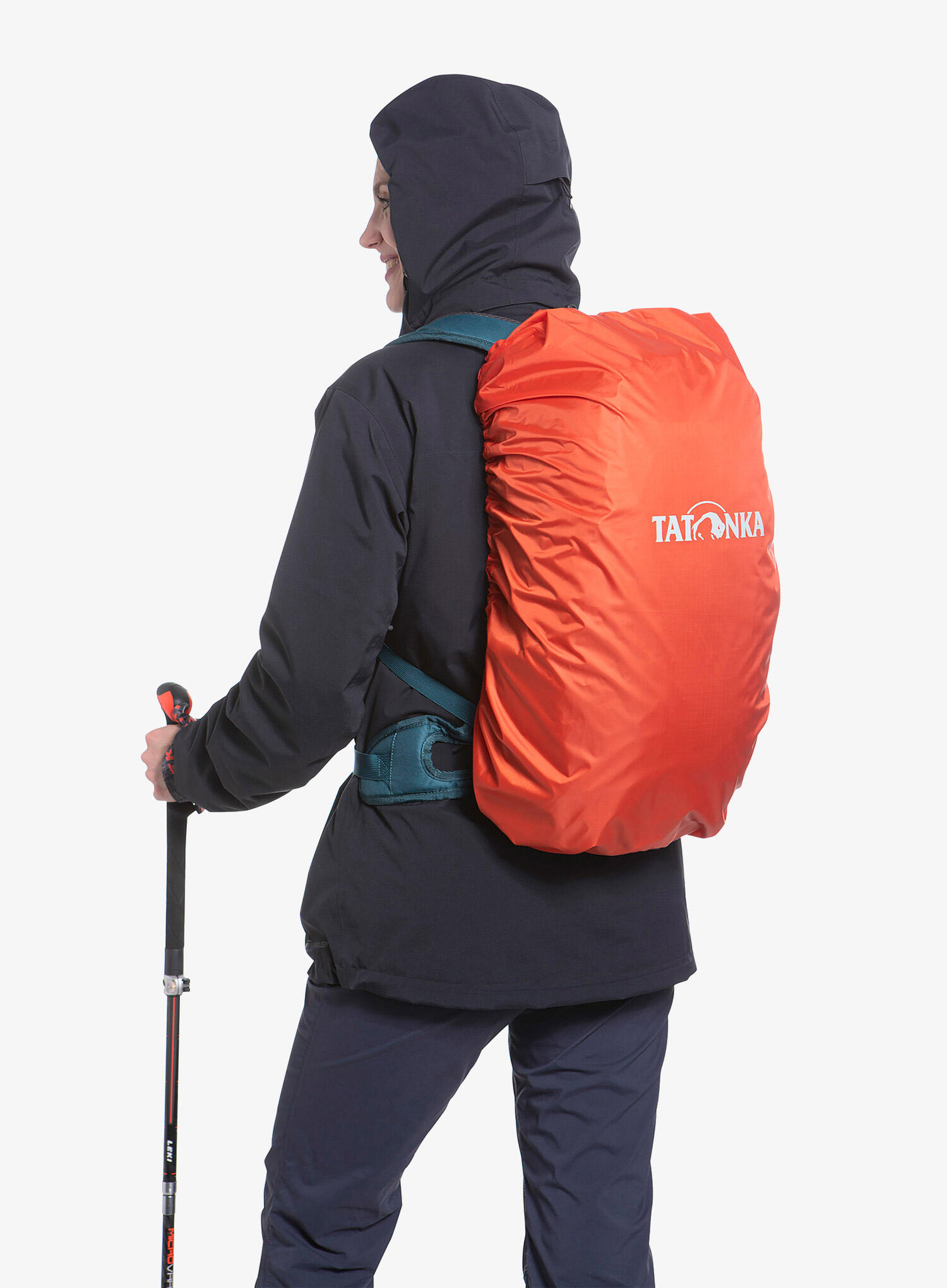 Pokrowiec na plecak Tatonka Rain Cover 40-55 - red/orange 7/7