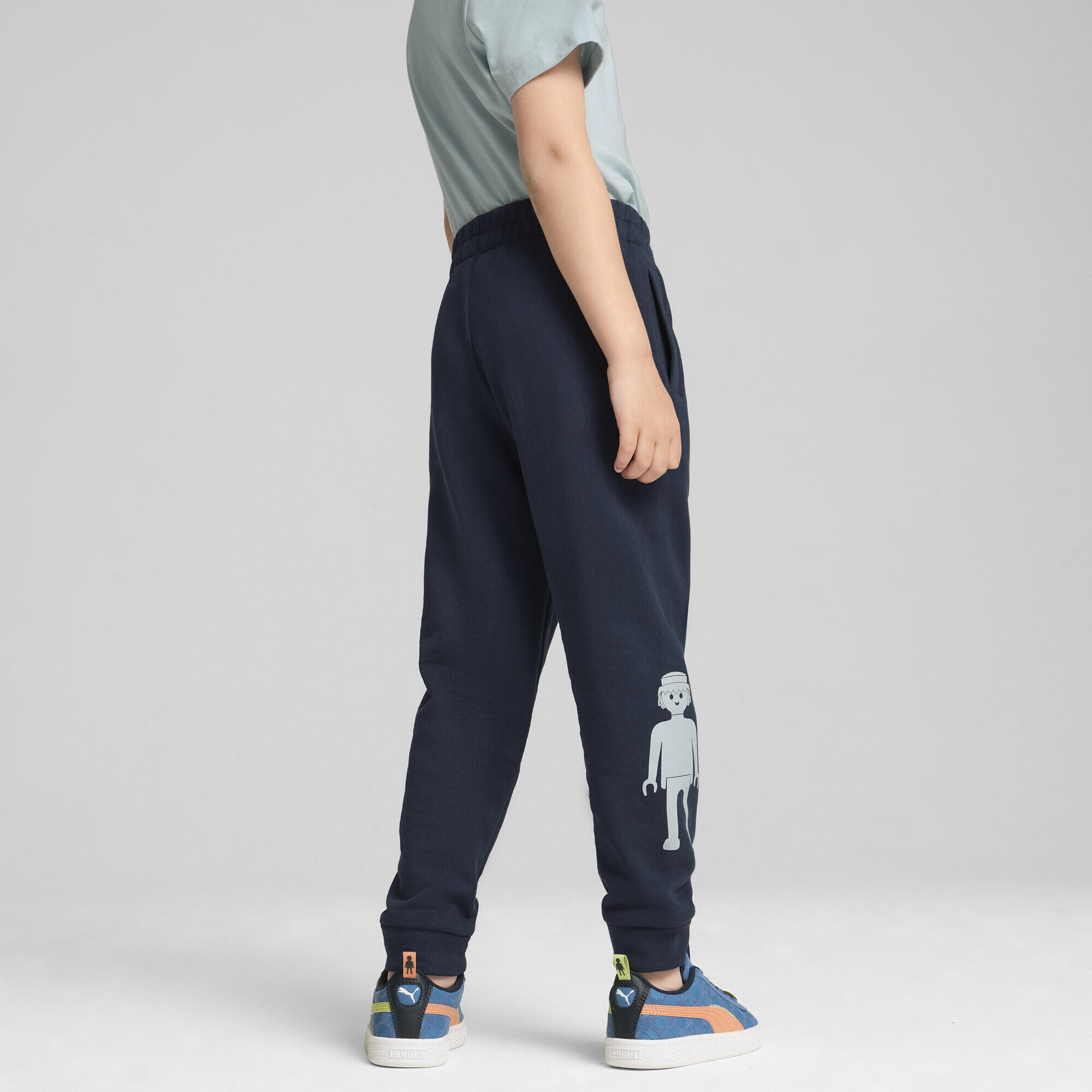 Pantalones de chándal PUMA x PLAYMOBIL® Niños PUMA Club Navy Blue 5/7