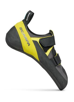 Kletterschuh Scarpa Arpia V Shark Yellow Vibram XS Grip 2, Klettverschluss