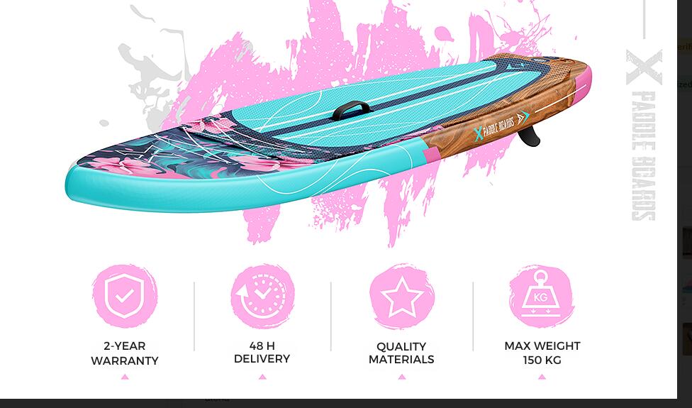 Stand up paddle Hinchable ALOHA  pack completo 6/9