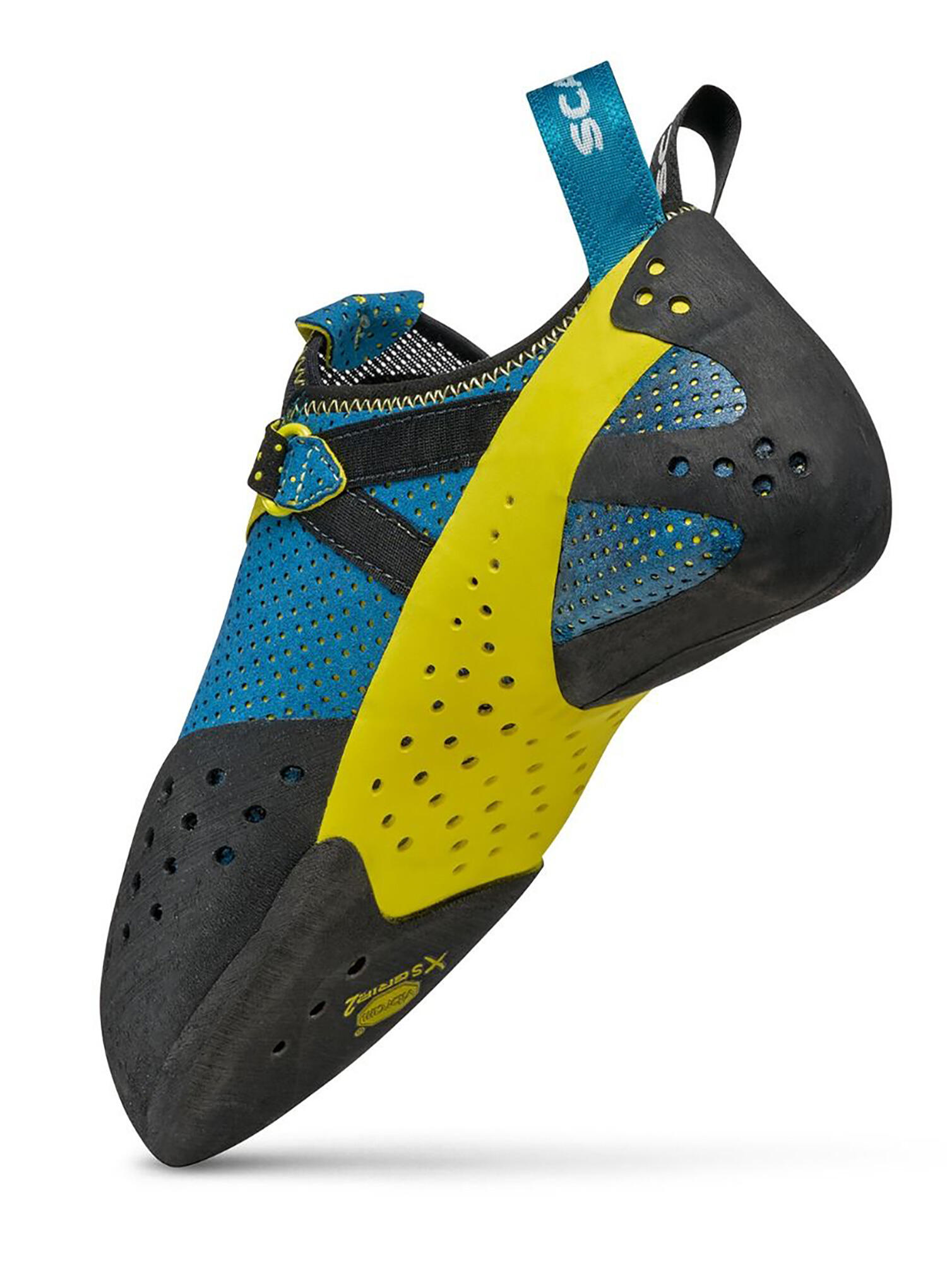 Chausson escalada Scarpa Furia Air Baltic Blue/Yellow unisex 0,30 kg 6/7