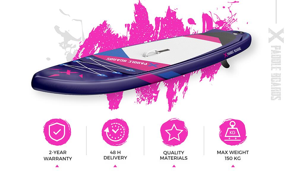 Paddle gonflable X2 pack complet 305 x 82 x 15 cm 5/8