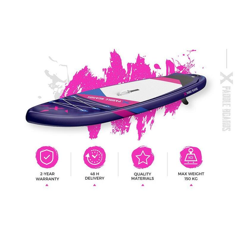 Opblaasbare paddleboard X2 full pack 305 x 82 x 15 cm