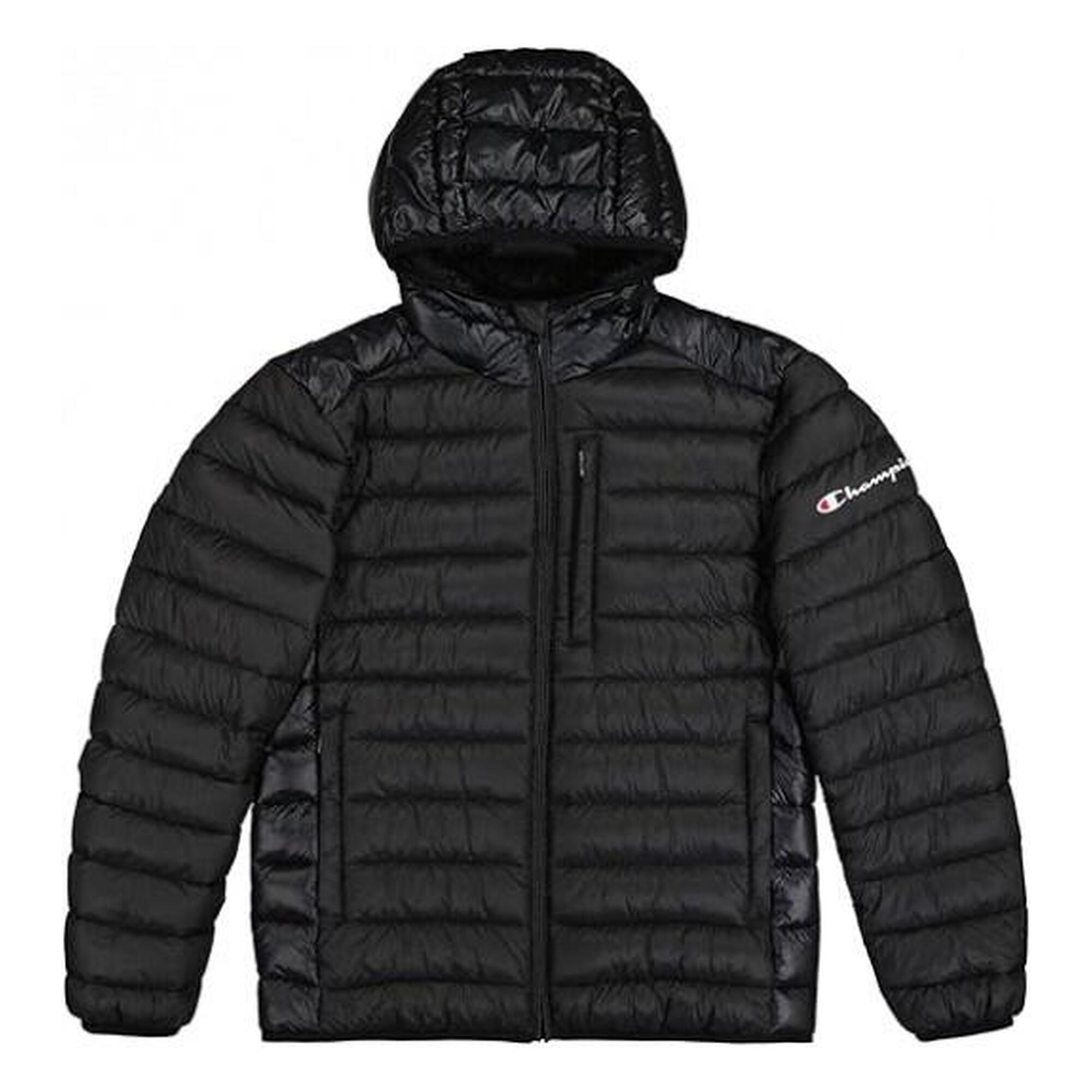 Champion - Veste Champion Pour Homme - Doudoune Duvet - Noir - Decathlon