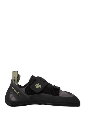Scarpe da arrampicata uomo Evolv Kronos nero/olive US 105/44