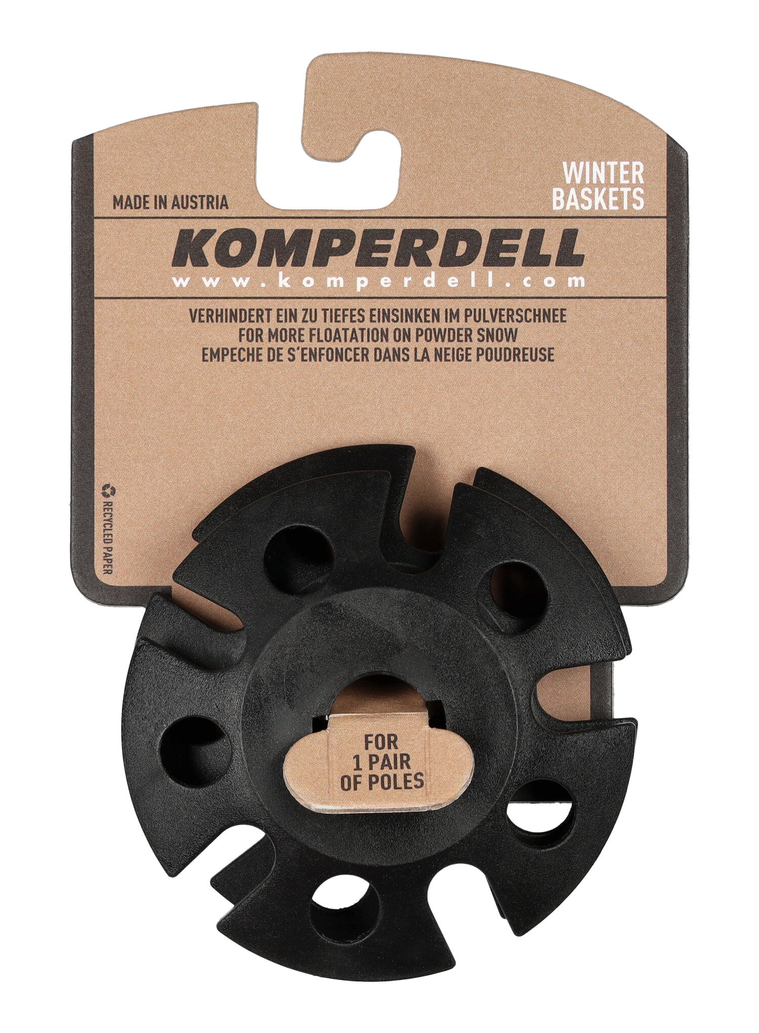 Unterlegscheiben Komperdell 1/4 Drehung Winter 3/7