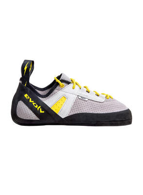 Scarpe da arrampicata adulto Evolv Defy Lace grigio/giallo US 105/44