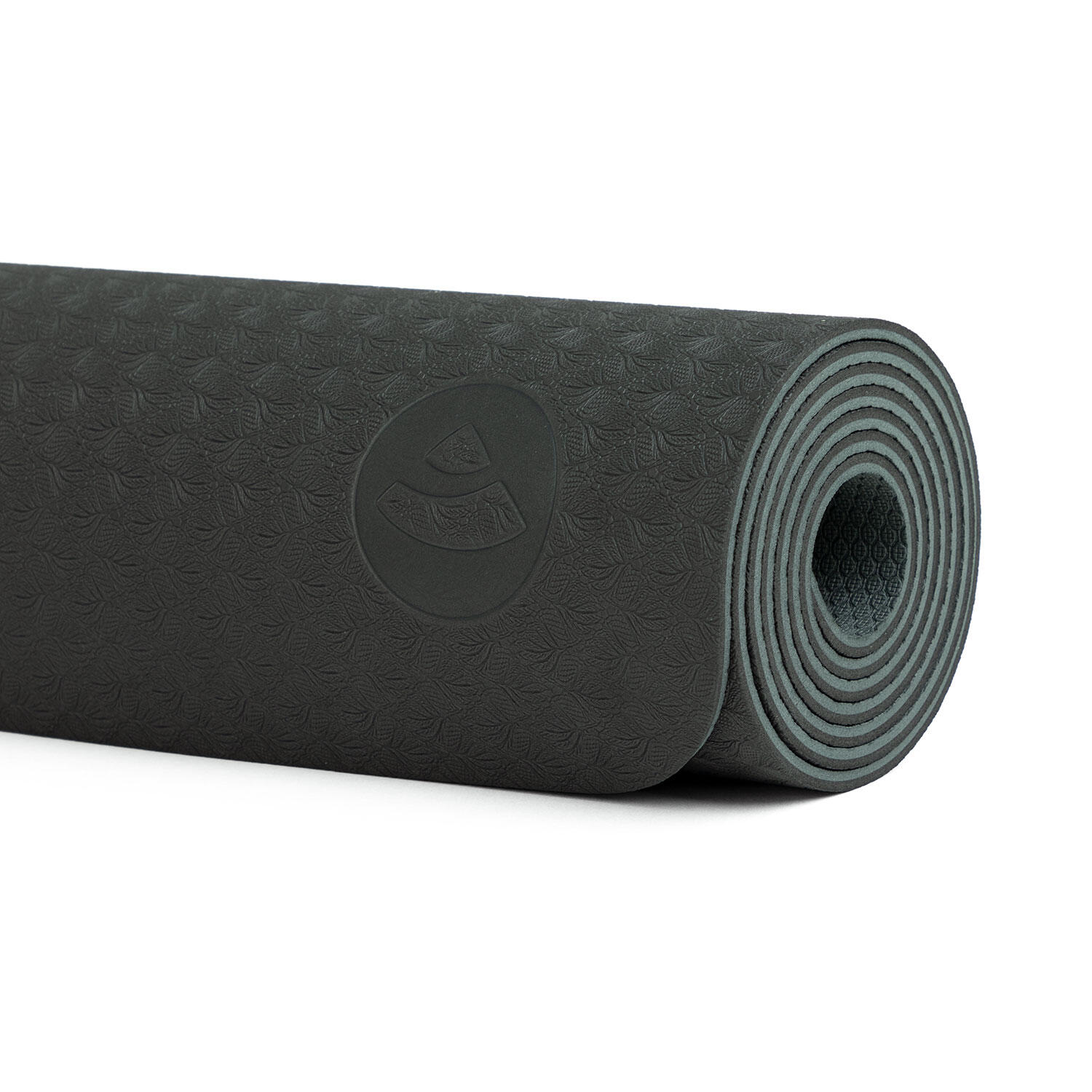 Yoga Set FLOW Yogamatte mit Block + Gurt schwarz 3/6