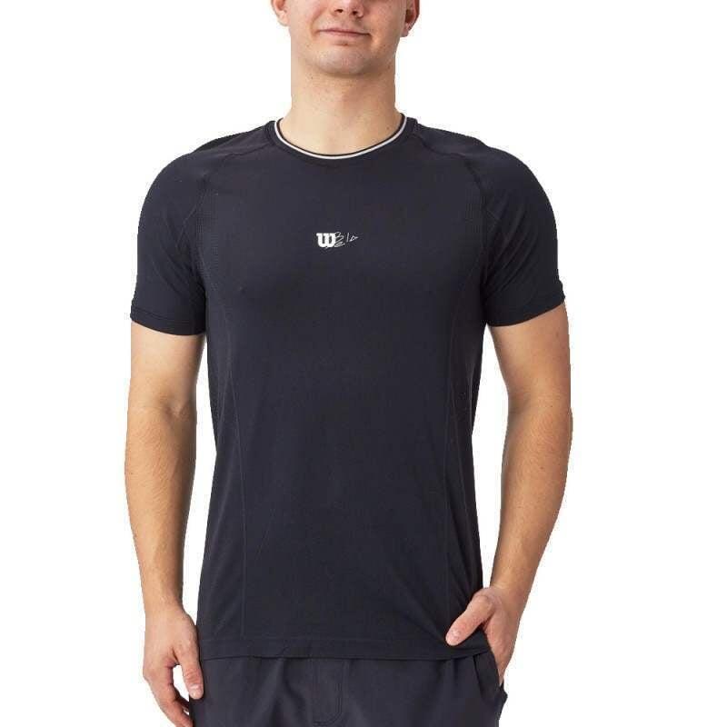 Camiseta Wilson Bela Seamless Crew Negro 1/5