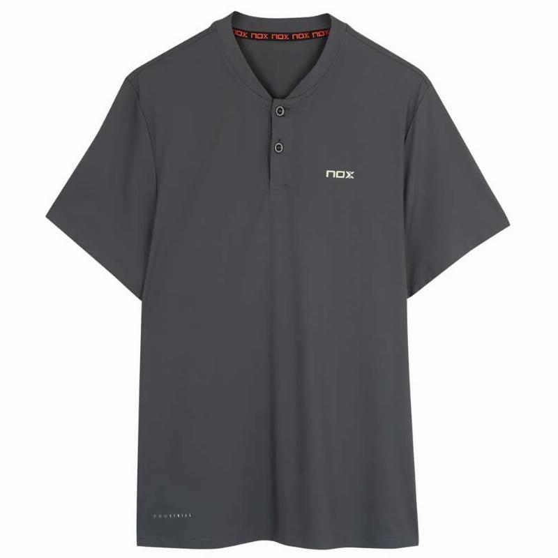 NOX Polo Nox Pro Gris Carbono