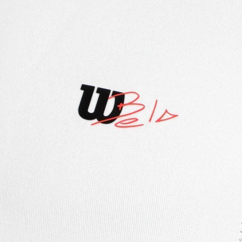 Wilson Bela Seamless Ziphnly 2.0 T-Shirt Branco 2/5