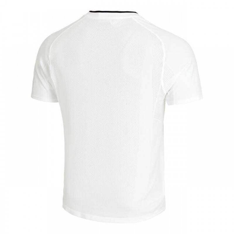 Wilson Bela Seamless Ziphnly 2.0 T-Shirt Branco 4/5
