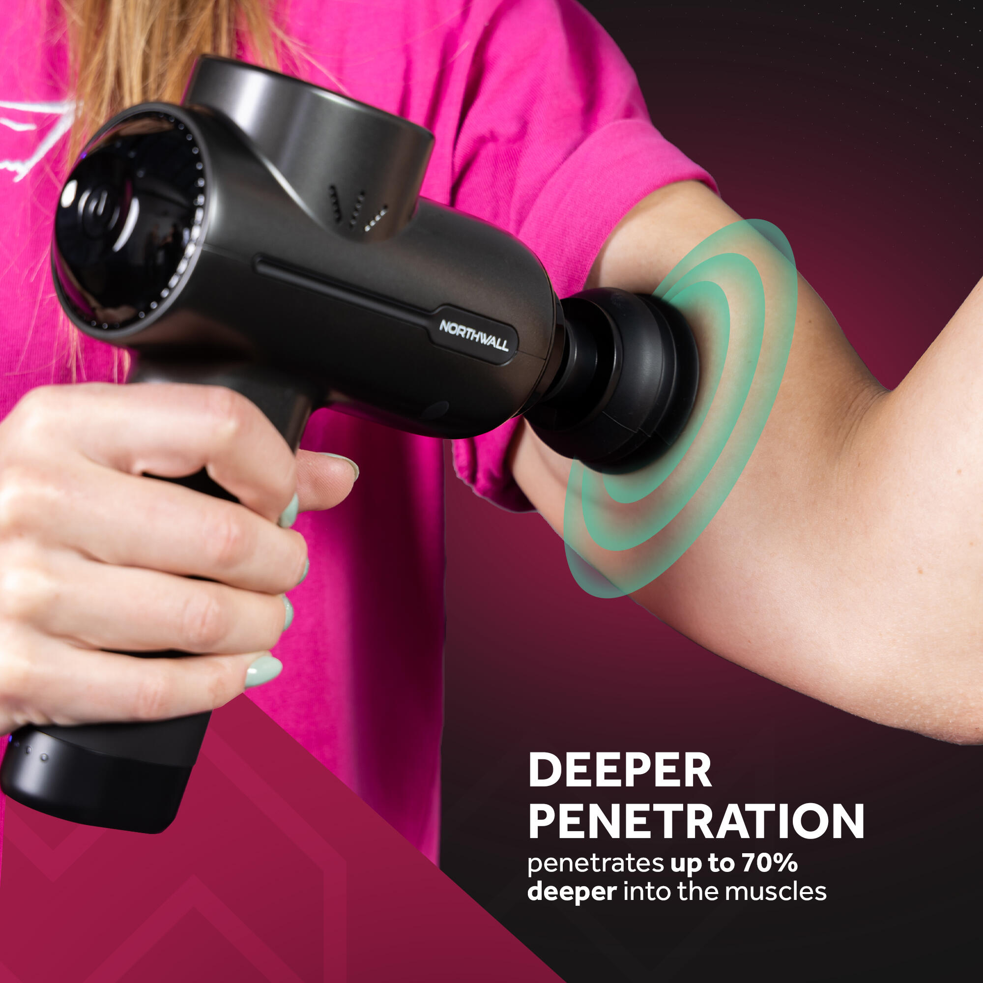 Masajes Relajantes Masajeador Electrico Pistola Electrodos Masajes