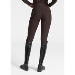 Leggings Pantalón Mujer Equitación Maximilian Outline Chocolate