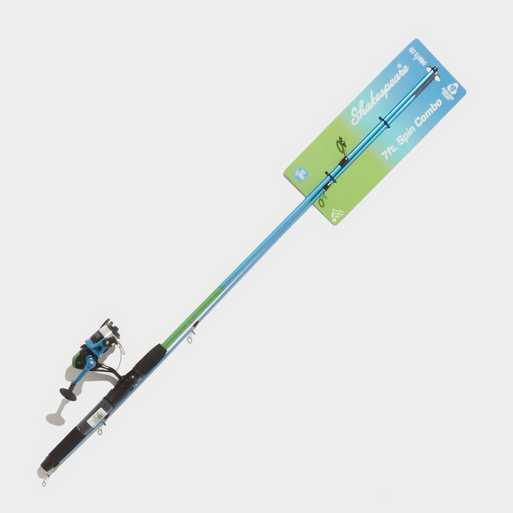 SHAKESPEARE Shakespeare x Angling Trust 7ft Spin Combo - Beginner's Predatory Fish Lure Kit