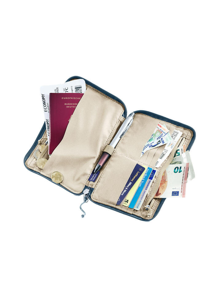 Portfel turystyczny Deuter Travel Wallet - atlantic