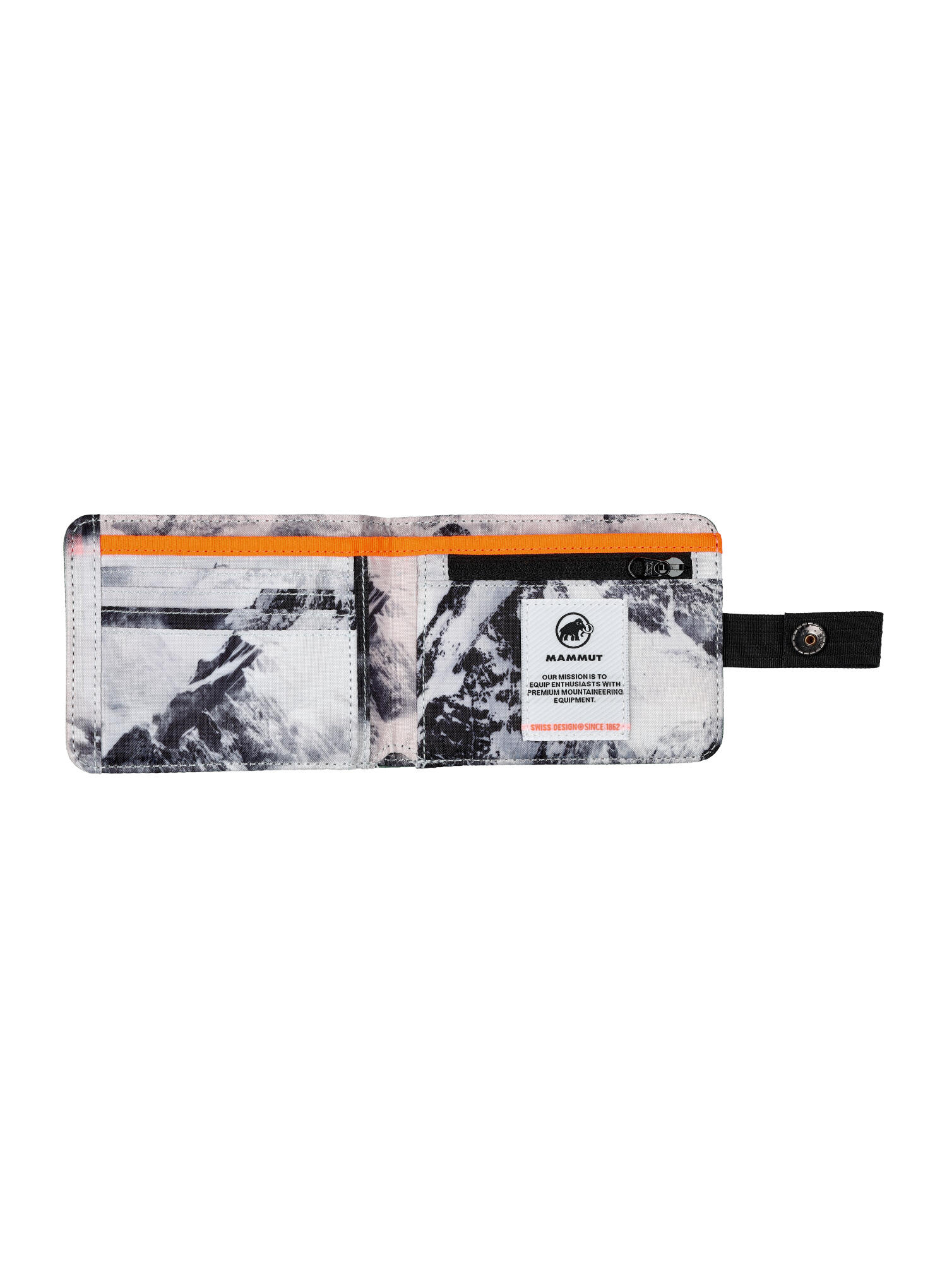 Mammut Xeron Dark Jade portefeuille compact 6 cartes polyamide 45g zip 3/5
