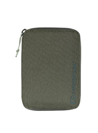 Portfel Lifeventure Recycled RFiD Mini Travel Wallet - olive