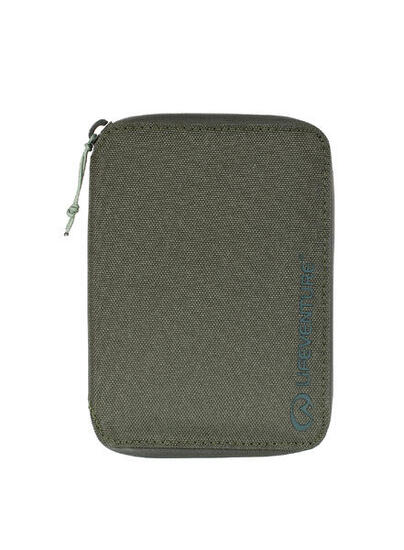 Portfel Lifeventure Recycled RFiD Mini Travel Wallet - olive
