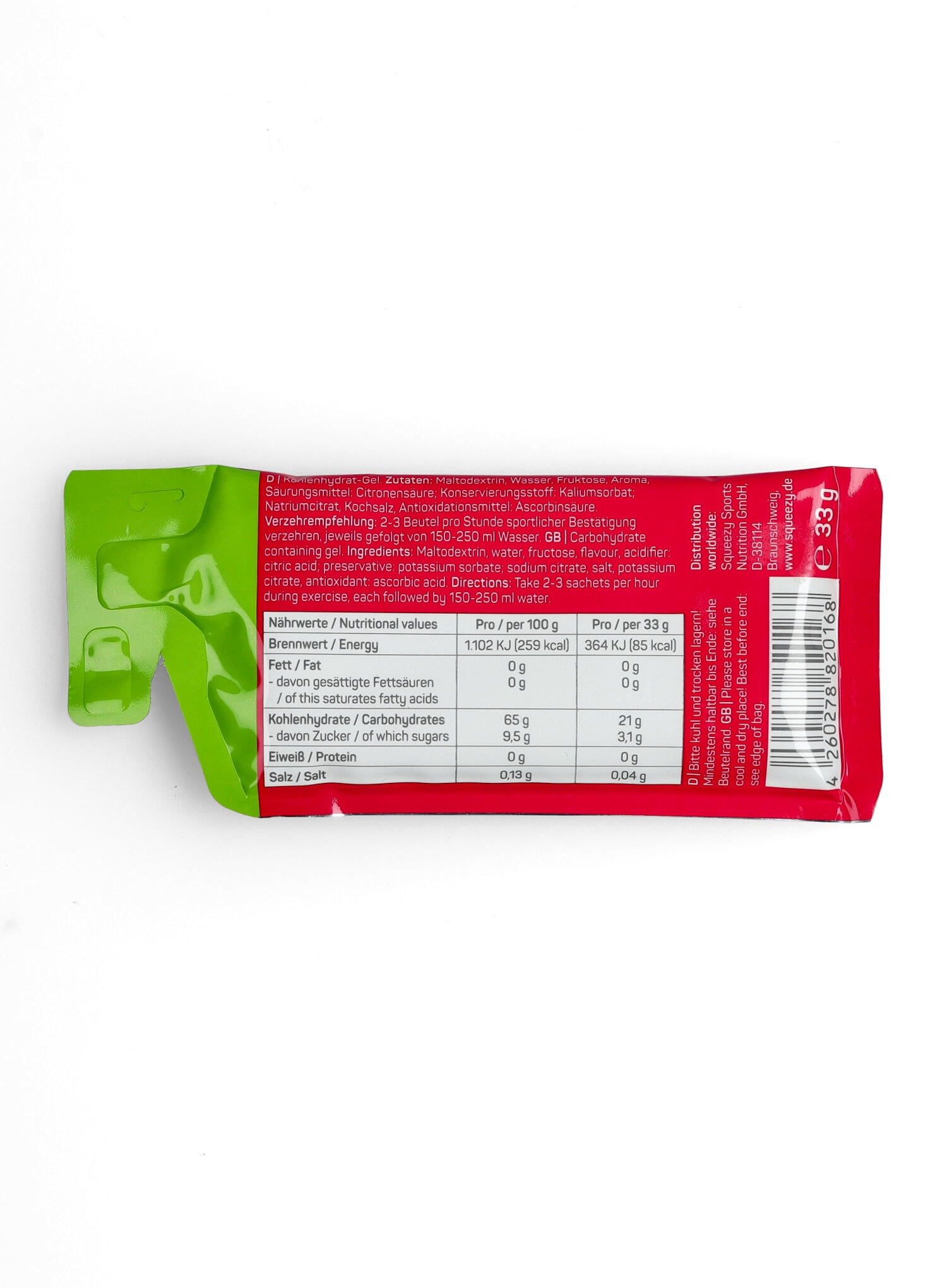Żel energetyczny Squeezy Energy Gel 33 g - banana 2/2