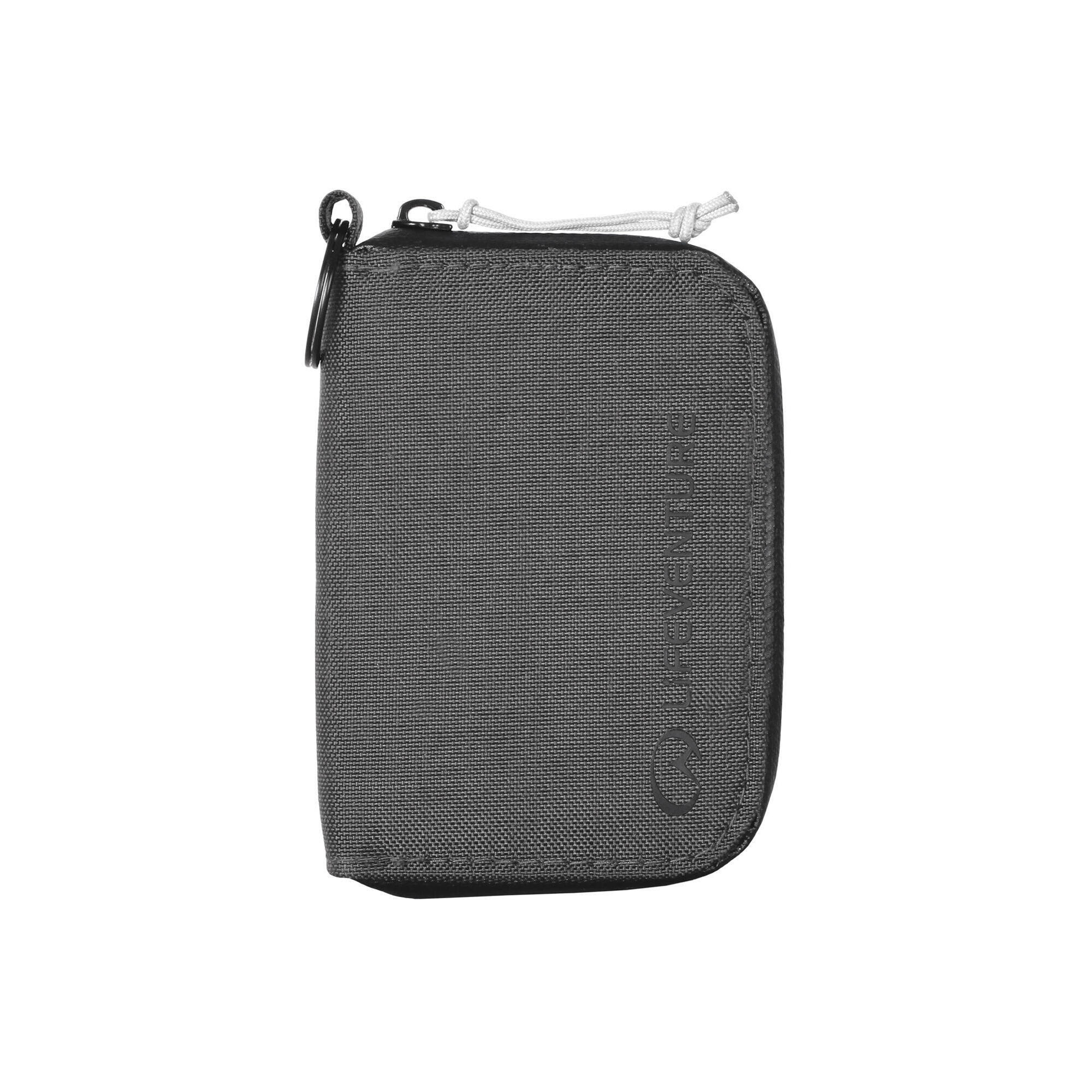 Lifeventure - Portefeuille Compact Lifeventure Rfid Gris Recyclé Protection Cartes Et Pièces - Portefeuille - Gris - No Size - Decathlon
