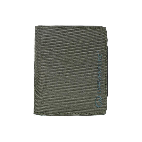 Portfel antykradzieżowy Lifeventure Recycled RFID Wallet - olive