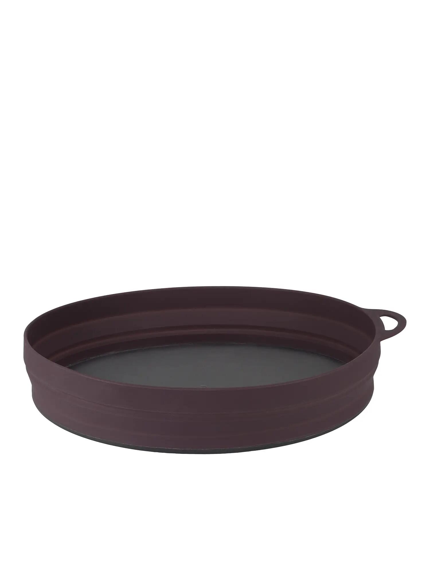 Ciotola pieghevole Lifeventure Ellipse Flexi in silicone viola 22,5x19cm 1/2