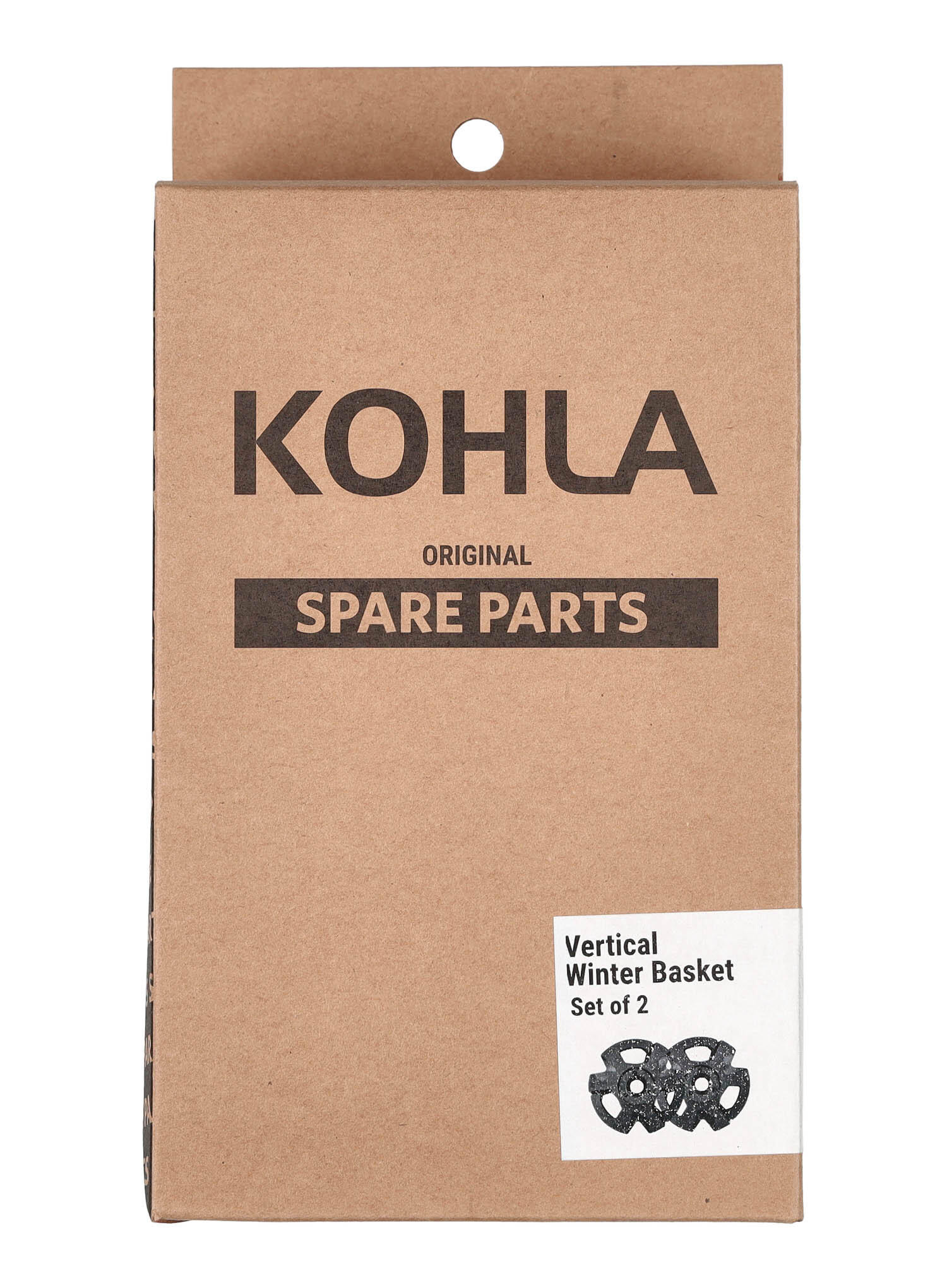 Talerzyki do kijków Kohla Vertical Winter Basket Set of 2 4/4