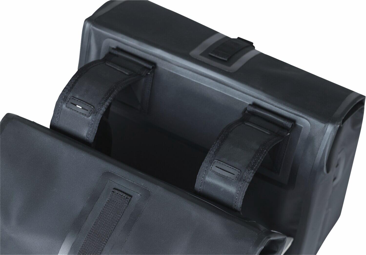 Gepäckträger Seitentasche doppelt Urban Dry schwarz 3/7