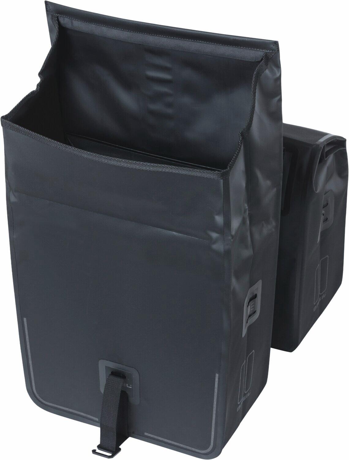 Gepäckträger Seitentasche doppelt Urban Dry schwarz 5/7