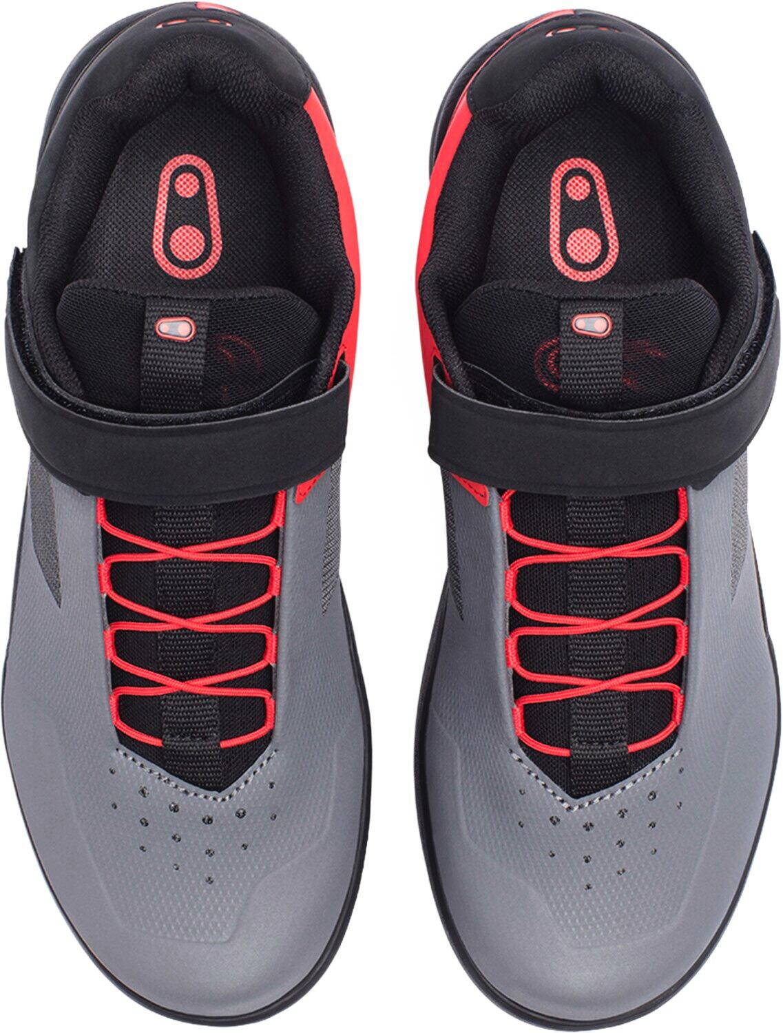 Crankbrothers Stamp Speedlace MTB-Schuhe Schwarz/Rot 5/7