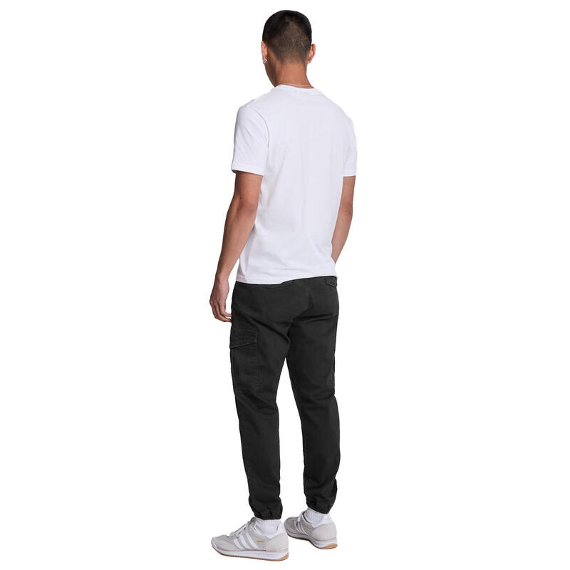 Pantalon À Poches Homme (Noir Vif)