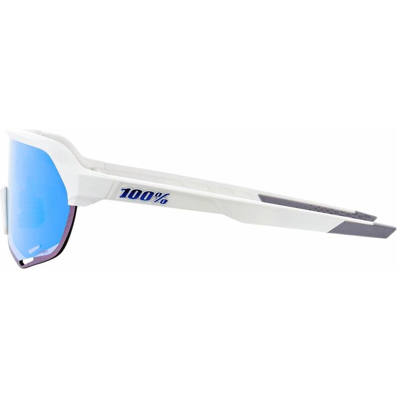 Lunettes S2 Matte White-HiPER Blue ML