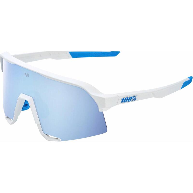 Brille S3 Movistar Team White-HiPER Blue ML