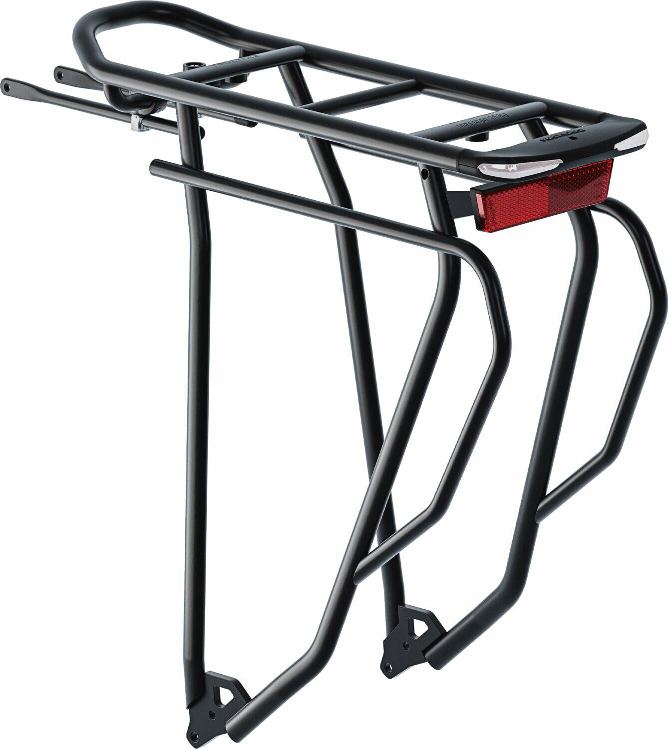 RACKTIME RACKTIME Gleamit 2.0 Tour systeem bagagedrager, 28/29" met parkeerlicht