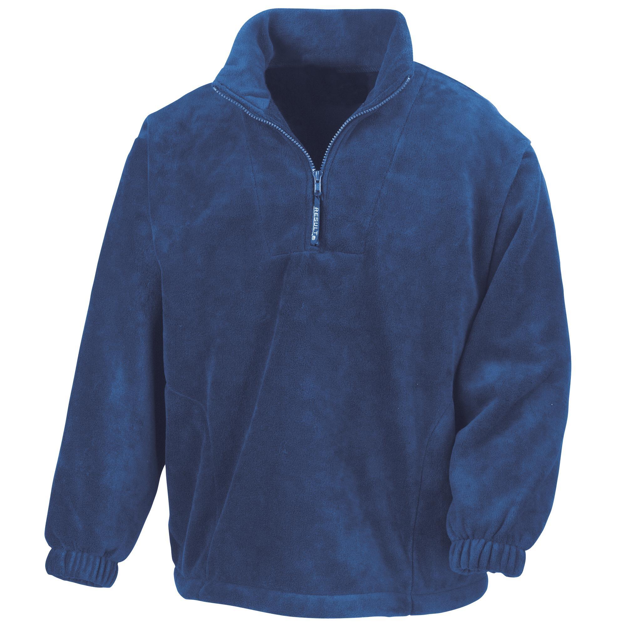 Casaco Masculina Fleece Sem Forro (Azul Royal) 2/4