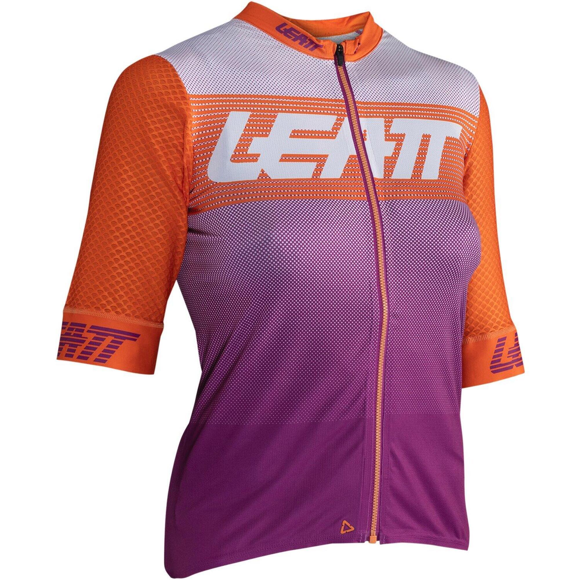 Leatt - Maillot Vtt Endurance Femme 6.0 Hautement Respirant Violet - Maillot Manches Longues - Violet - 38 S - Decathlon